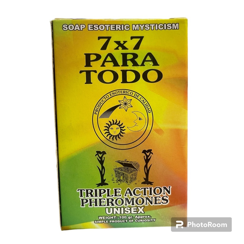 7 x 7 for everything bar soap/ 7 x 7 jabón para todo - Picture 1 of 1